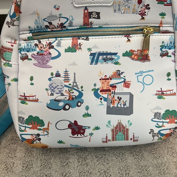 Disney 50th anniversary loungefly hot topic - Picture 3 of 4